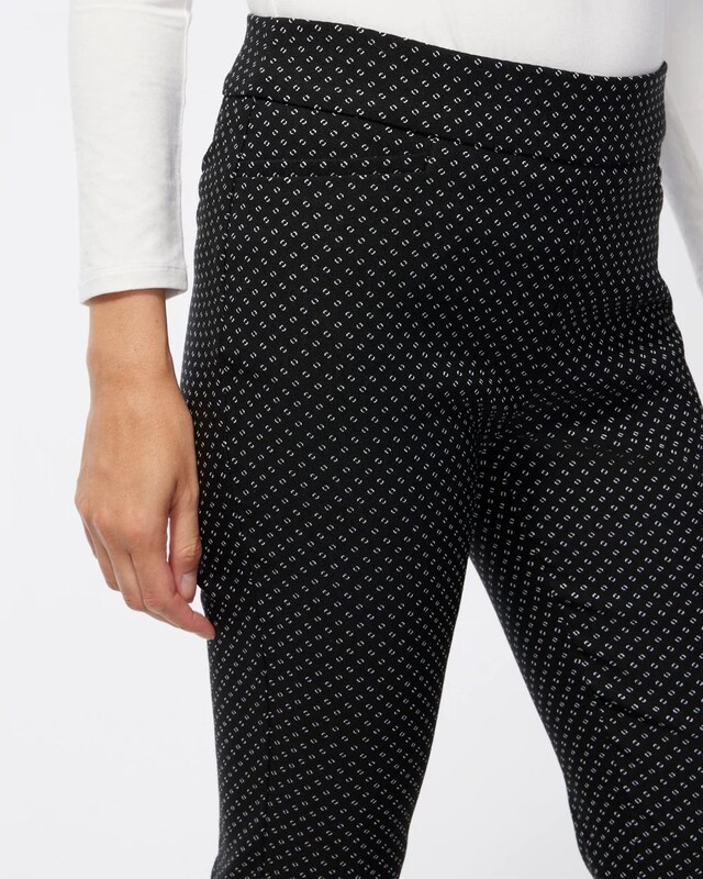 Brigitte Jacquard Stamp Pants - image 4